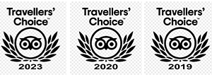 Travellers choice award hotel trekkers inn